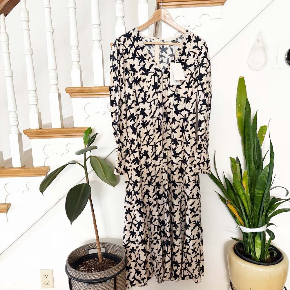 Ulla Johnson Vivienne Montrose Floral Viscose Maxi Dress NWT Size 6